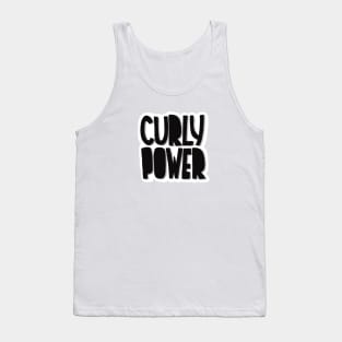 Curly power Tank Top